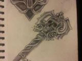 Drawing Of A Heart Lock 41 Best Heart Key Tattoo Flash Images Key Tattoos Heart Lock
