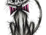 Drawing Of A Scary Cat Fab Cat Print Download Fabulous Groovy Funky Kitty Puss Moggie In