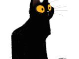 Drawing Of A Small Cat Dailycatdrawings 551 Black Cat Sketch Quick Sketch with A Weird