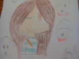 Drawing Of A Wolf S Face Stacy and Her Wolves My Drawings Pinterest