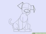 Drawing Of Dog Ears 6 Easy Ways to Draw A Cartoon Dog with Pictures Wikihow