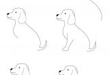 Drawing Of Dog Outline How to Draw A Puppy Learn How to Draw A Puppy with Simple Step by