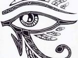 Drawing Of Egyptian Eye Egyptian Horus Eye Tattoo Design Idea Tattoo Splendiferous