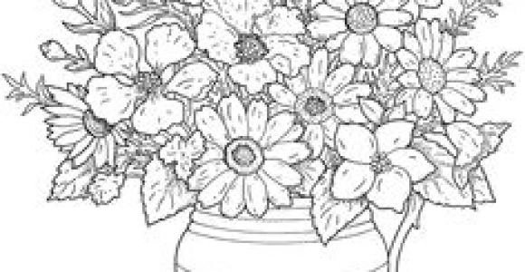 Drawing Of Flower Basket with Colour 143 Best Images to Color Floral butterflies Images Print