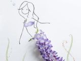 Drawing Of Flower Girl 1748 Best Flower Girl Images In 2019 Flower Art Drawings Fashion