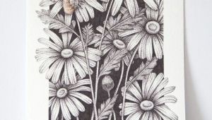 Drawing Of Flowers and Bees Bumble Bee Print Bee Drawing Bumble Bee Print Pointillism Drawing