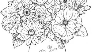 Drawing Of Flowers In A Vase Www Colouring Pages Aua Ergewohnliche Cool Vases Flower Vase Coloring