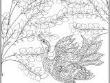 Drawing Of Flowers with Birds Decorative Flowers and Bird Coloring Book for Adult and Older
