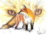 Drawing Of Fox Eyes 312 Best Foxes Drawings and Paintings Of Fox Images Fox Painting