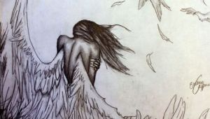 Drawing Of Girl Angel Pencil Drawings Of Angels and Demons Google Search Angel Wings
