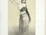 Drawing Of Girl Dancing Danseuse Almee A Dancing Girl Almeh 1851 Alexandre Bida