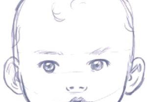 Drawing Of Girl Doll How to Draw A Baby S Face Head with Step by Step Drawing