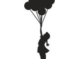 Drawing Of Girl Holding Balloons Pin by Chamutal Baruth On Stencil Banksy Art Girl Holding Balloons