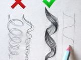 Drawing Of Girl Holding Her Hair I Wish My Hair Could Look Like This Drawing Lol Art Drawings