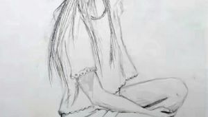 Drawing Of Girl Sitting Drawing Of A Sitting Modern Girl Girl Art Drawing Zeichnen