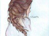 Drawing Of Girl with Braids 19 Best Braid Drawing Images Drawings Paintings Pencil Art