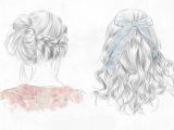 Drawing Of Girl with Braids Hair Sketches Design Ideas Fashion Sketches Pinterest Hair