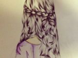 Drawing Of Girl with Braids Sketch Of A Girl S Hair Google Search Art In 2019 Drawings