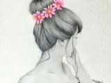 Drawing Of Girl with Flower Crown 78 Best Flowers Images Flower Crown Drawing Bridal Headpieces