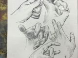 Drawing Of Hands Drawing Each Other 100 Drawings Of Hands Quick Sketches Hand Studies