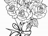 Drawing Of Heart and Flowers Coloring Pages Of Roses and Hearts New Vases Flower Vase Coloring
