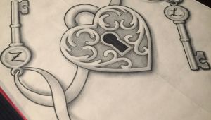 Drawing Of Heart Key Heart Lock Tattoo Design Drawings Tattoos Tattoo Designs Lock