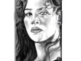 Drawing Of Rose From Titanic Kate Winslet Rose Titanic Oneplus 5 Cases Artist Draw On Demand