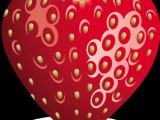 Drawing Of Strawberry Heart Christmas Red and Lime Green Strawberry Heart Hearts Pinterest