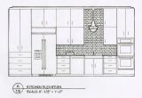 Drawing Of Things In the Kitchen Detailed Elevation Drawings Kitchen Bath Bedroom On Behance