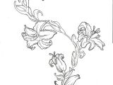 Drawing Of Water Lily Flower Beautiful Outline Lily Flowers Tattoo Design Outline Tattoo