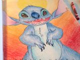 Drawing or Sculpting Stitch Drawing In Crayon My Art Pinterest Drawings Crayon