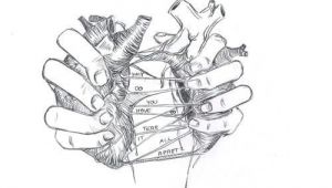 Drawing Representing Heartbreak Appart Heart Arm Tatt Drawings Broken Heart Drawings Art