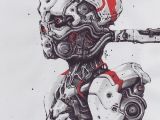 Drawing Robot Eye Rome Adzan Rome Adzan On Instagram 10 05 2017 Lazer Bewbs Art