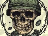 Drawing Skull Model How to Draw A Military Skull Step by Step Skulls Pop Culture