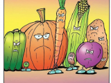 Drawing Vegetables Meme Rubes by Leigh Rubin tos Steamed Vegetables I Love Food Humor Meme