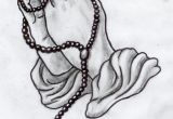 Drawing W Hand Image Result for Praying Hands with Rosary Tattoo Ideas