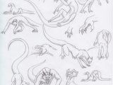 Drawing Wolf Poses Dragon Poses 2 by Triinuarjus Drawing Guides In 2019 Dragon