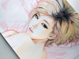 Drawings Of Brown Eyes son Ga In Brown Eyed Girls Fan Art Painting by Antuyetlai On