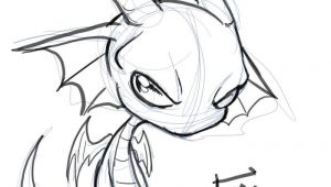 Drawings Of Cartoon Dragons Chibi Dragon Chibi Dragon by Nocturnalmoth On Deviantart Lineart