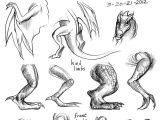 Drawings Of Dragons Full Body Dragon Legs Wings Arms Body Parts How to Draw Manga Anime How