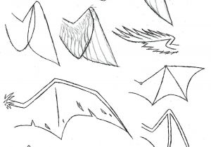 Drawings Of Dragons Laying Down How to Draw Folded Dragon Wings Wing Study by Vibrantechoes Draw