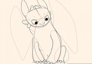 Drawings Of Dragons Laying Down How to Draw toothless with Pictures Wikihow