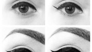 Drawings Of Eyes with Eyeliner Audrey Hepburn Eyes Visual Tutorial Beauty Makeup Cat Eye