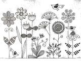 Drawings Of Flowers In Black and White 0d Jpg 639a 443 Pixels Sensory Pinterest Journal