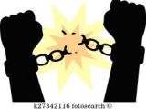 Drawings Of Hands Breaking Chains Clip Art Of Hands Breaking Steel Chain K25492409 Search Clipart