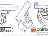Drawings Of Hands Holding Guns Holding Gun Reference Sheet by Kibbitzer Deviantart Com On
