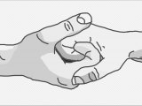 Drawings Of Holding Hands Easy 4 Ways to Draw A Couple Holding Hands Wikihow