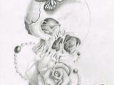 Drawings Of Roses with butterflies Skull butterfly Rose Cross by Bryanchalas Deviantart Com On