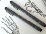 Drawings Of Skeleton Hands Hand Drawn Skeleton Hands Tattoos Skeleton Hands Drawing