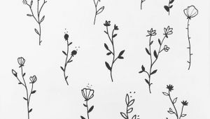 Drawings Of Tiny Flowers some Floral Designs Blue Tattoo Designs Tattoos Drawings